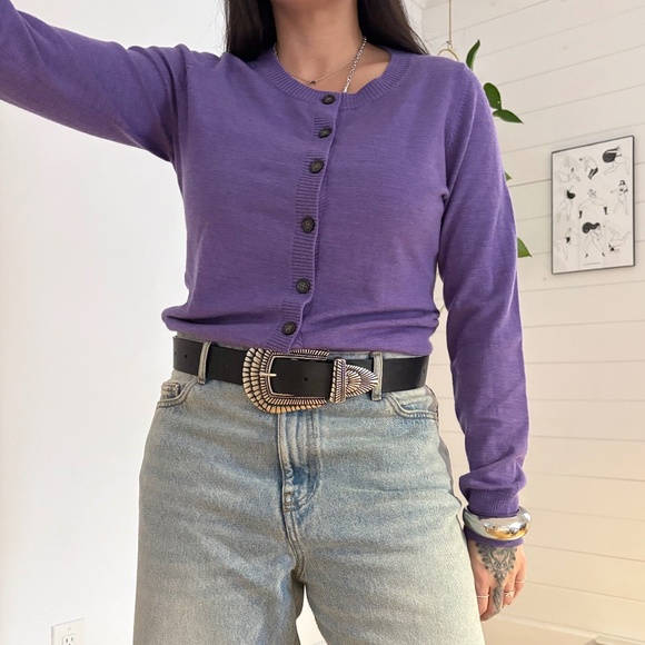 Banana republic merino wool cardigan - Picture 2 of 5